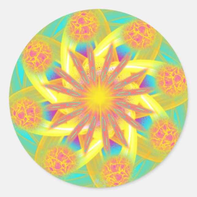 Adesivo Gateway Inter-Galáctico por Flor de Energia (Frente)