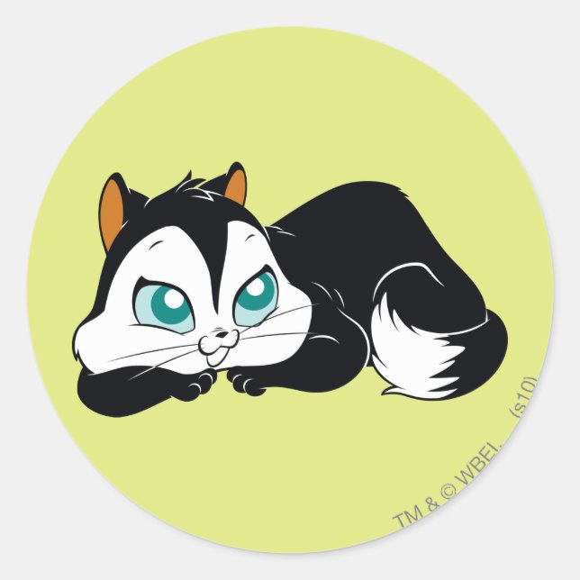 Adesivo Gatinha Fofa Kitty (Frente)
