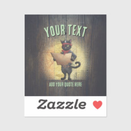 Adesivo Gatinho Buccaneer Sunset Quest Vinyl Sticker