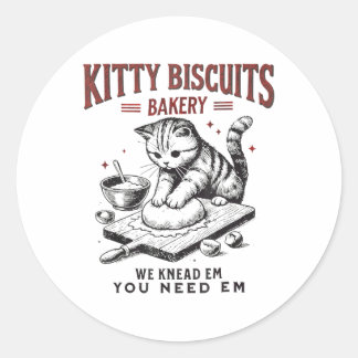 Adesivo Gatinho De Cabeça De Gato, Biscoitos.