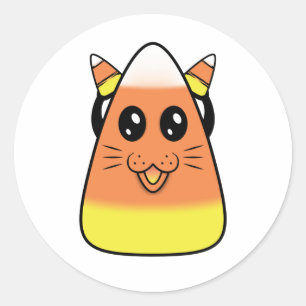 Adesivo Gatinho de milho doce