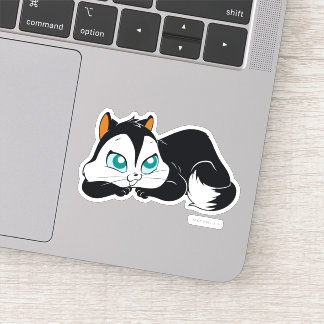 Adesivo Gatinho de Pussyfoot Cute
