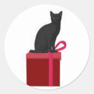 Adesivo Gatinho do Natal