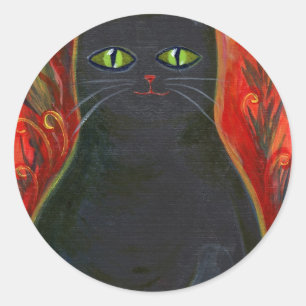 Adesivo Gatinho do Voodoo