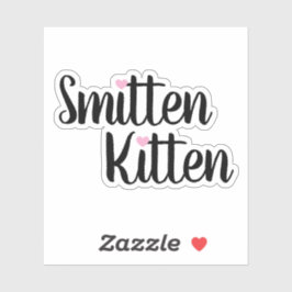 Adesivo Gatinho Enamorado Cute Valentine