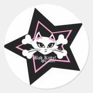 Adesivo Gatinho mau Stickerz