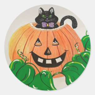 Adesivo Gatinho no Pumpkin Classker