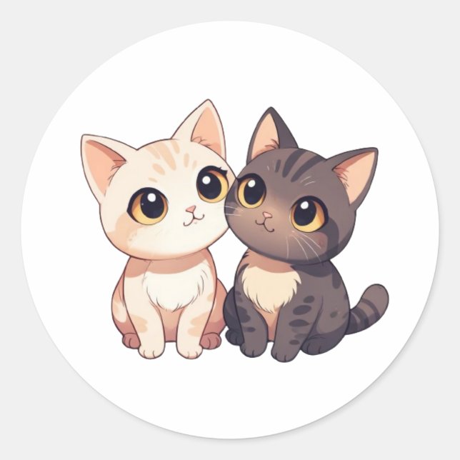 Adesivo Gatinho Reprodutor (Frente)