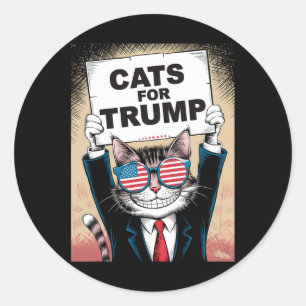 Adesivo Gatinhos E Patos Para Gatos De Trump Vance 2024 Pa