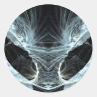 Gato alienígena. Fantasia Mística, Arte Fractal.