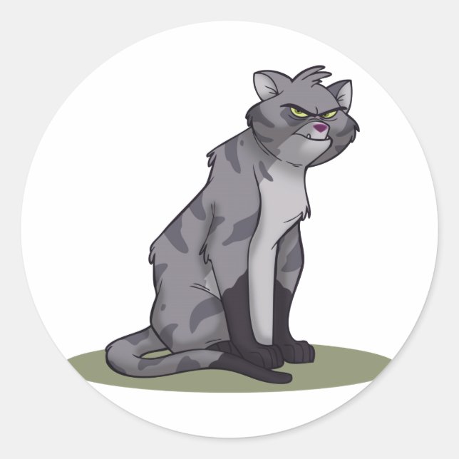 Adesivo Gato beco (Frente)