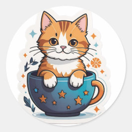 Adesivo Gato bonito