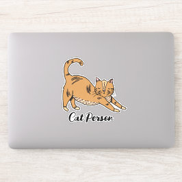 Adesivo Gato de Gata Ilustrado