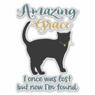 Adesivo Gato de resgate de graça incrível