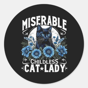 Adesivo Gato do Dia da Eleição Meninas Miseráveis Cat La