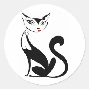 Adesivo Gato do Vixen