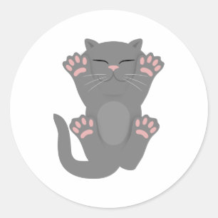 Adesivo Gato dormindo