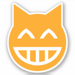 Adesivo Gato Emoji