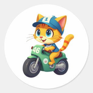 Adesivo Gato engraçado