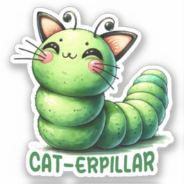 Adesivo Gato Engraçado De Gato