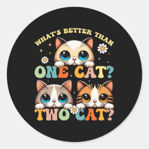 Adesivo Gato Engraçado Frio Gatinho Gatinho Gatinho Gatinh