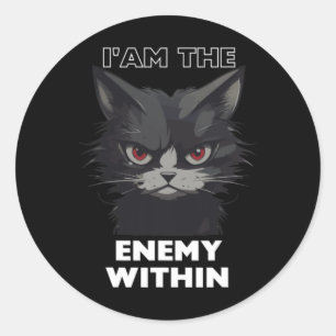 Adesivo Gato Engraçado Trump Por Gato Voto Engraçado Para 