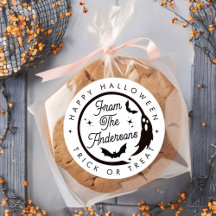 Gato Feliz de Halloween ou Trate Ghost Bats