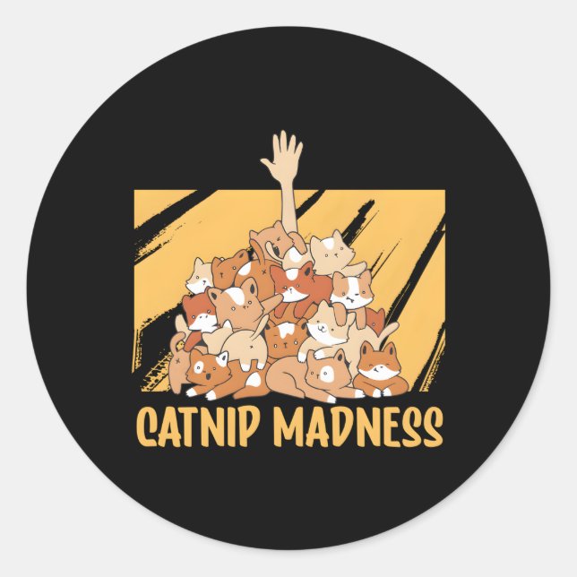 Adesivo Gato Gato Gato Gato Gato Gato Mãe (Frente)