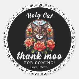 Adesivo gato giro, sou um! | primeiro aniversario da Garot