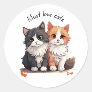 Adesivo Gato Lover Themed Sticker