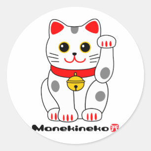 Adesivo Gato Manekineko-Afortunado