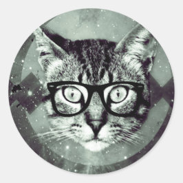 Adesivo Gato Moderno