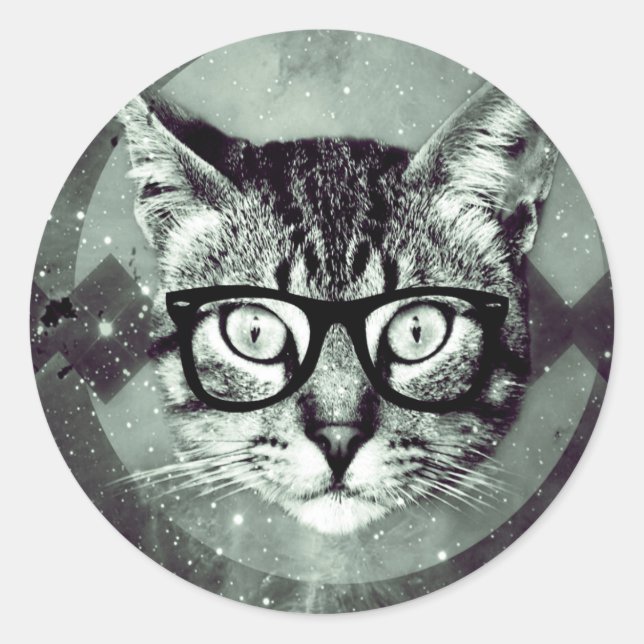 Adesivo Gato Moderno (Frente)