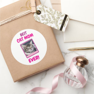 ADESIVO GATO PERSONALIZADO MÃE MÃE SEMPRE PET AMOR DIA DAS