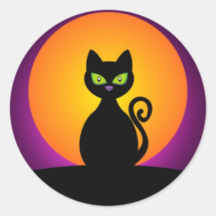 Adesivo Gato Preto