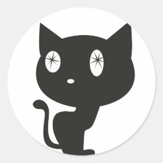 Adesivo Gato Preto