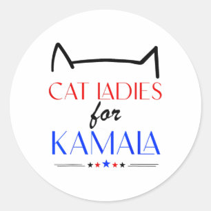 Adesivo Gato Senhoras Para Kamala