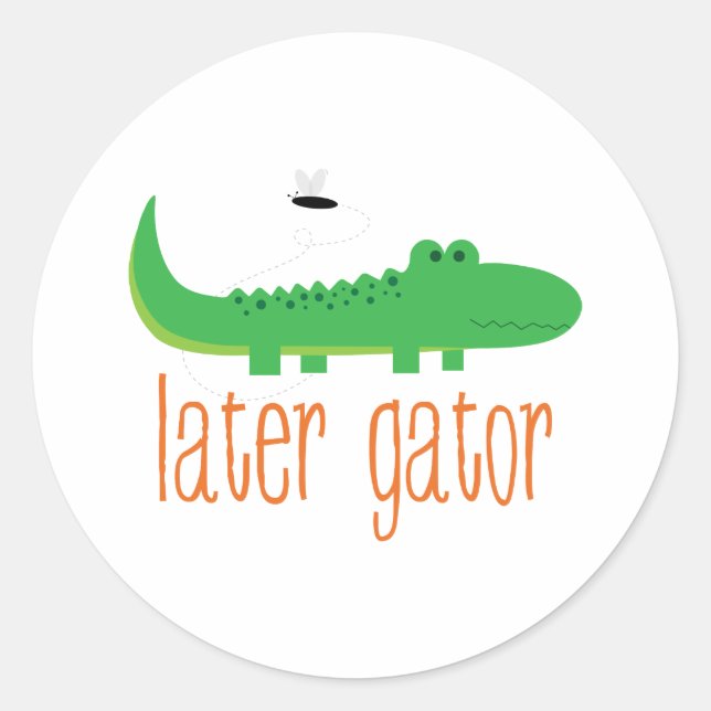 Adesivo Gator posterior (Frente)