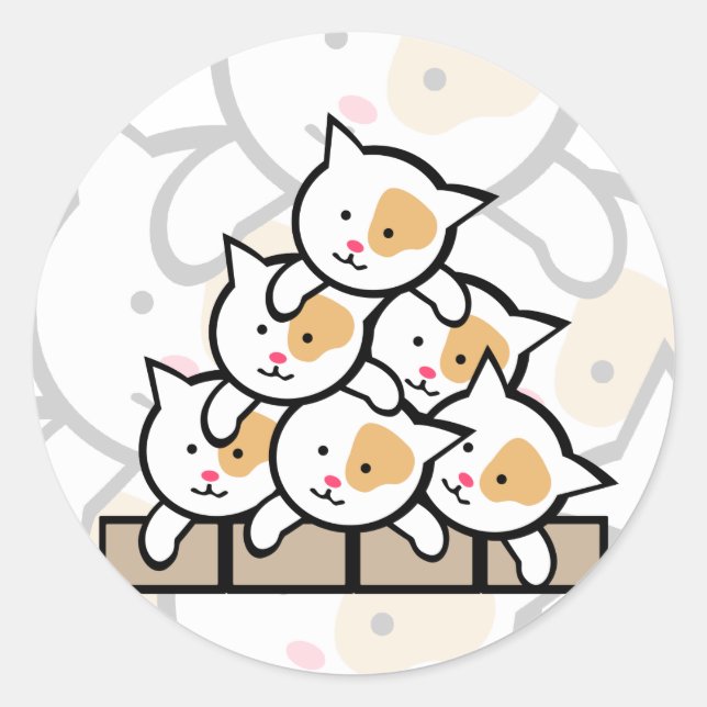 Adesivo Gatos (Frente)