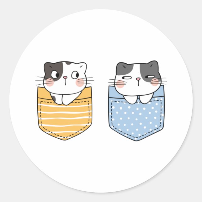 Adesivo Gatos Cons (Frente)