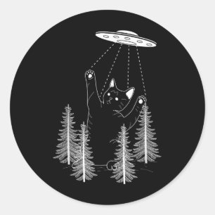 Adesivo Gatos Cujos Gatos São Aliens Por Gato
