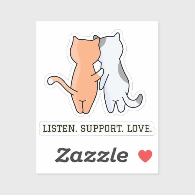 Adesivo Gatos De Conforto | Bolsa Tote (Folha)