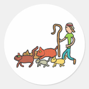 Adesivo Gatos De Criação