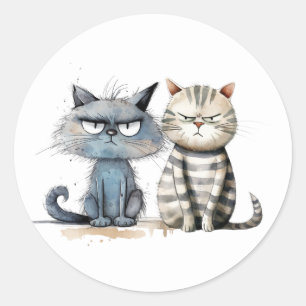 Adesivo Gatos Grumosos