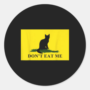 Adesivo Gatos Não Me Comam Para Trump 2024