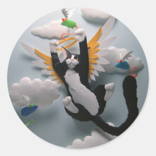 Adesivo Gatos-palitos