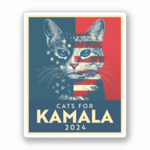 Adesivo Gatos para Kamala