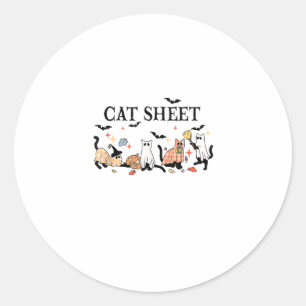 Adesivo Gatos Pretos Cachorros Cachorros de Ghost Hallowee