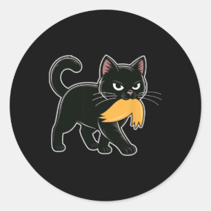Adesivo Gatos Pretos Divertidos Contra Trump Camiseta Anti