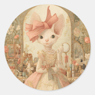 Adesivo Gatos – Retrato Artístico de Gato Vitoriano - MIss